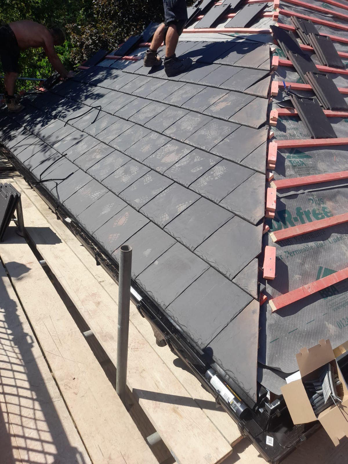 Roof renovation